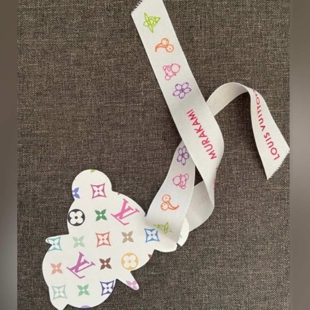 Louis Vuitton Murakami Multicolor Panda Tag - Picture 2 of 2